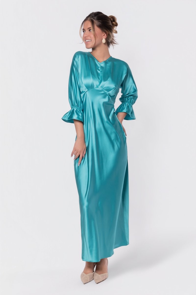 Rebecca Dress (Mint Green) - Glamourous Grace