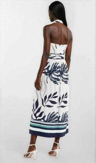 Aurelia Strap Midi – Print - Glamourous Grace
