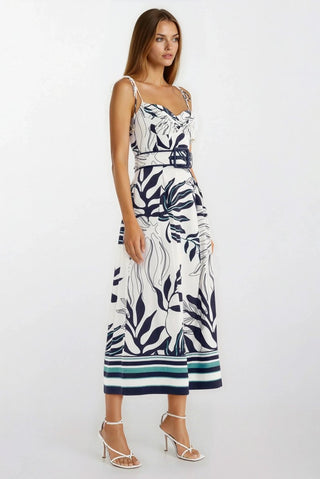 Aurelia Strap Midi – Print - Glamourous Grace