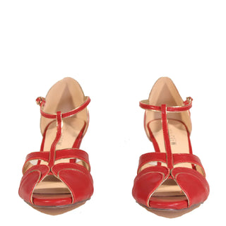 Penelope T-Strap Heels - Glamourous Grace