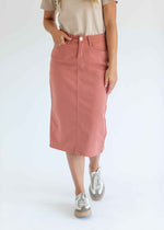 Remi Denim Midi Skirt