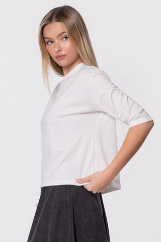 Remi Tee Plain (Powder White)