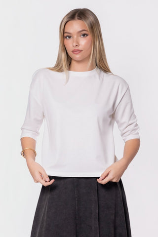 Remi Tee Plain (Powder White)