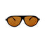 Black Frame/Amber Lens