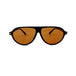 Black Frame/Amber Lens