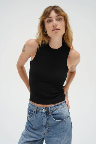 Ribbed Double Layer Tank - Glamourous Grace