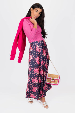 Romi Tee 3/4 Sleeve (Pink)