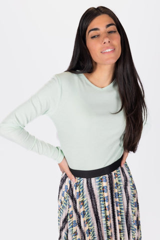 Romi Top Long Sleeve (Mint)