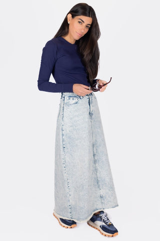 Romi Top Long Sleeve (Navy)
