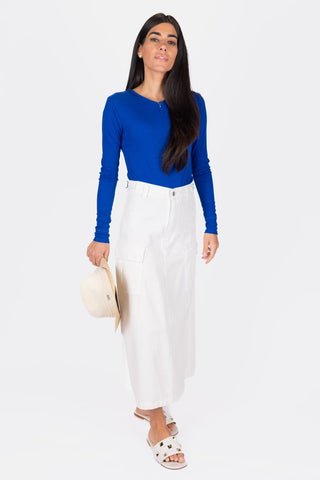 Romi Top Long Sleeve (Royal Blue)