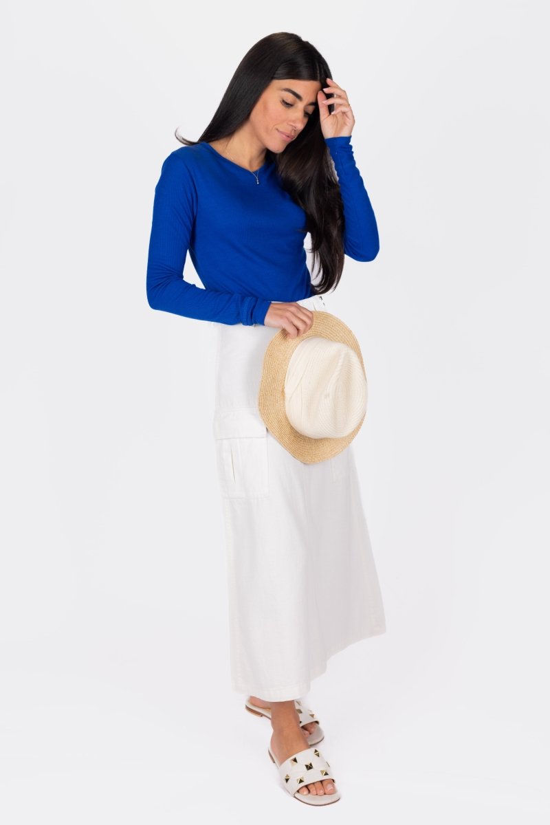 Romi Top Long Sleeve (Royal Blue)