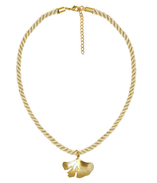 Rope Necklace with Charm - Glamourous Grace