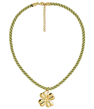 Rope Necklace with Charm - Glamourous Grace