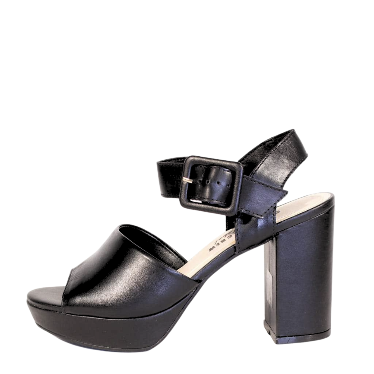 Rose Leather Platform Heels - Glamourous Grace