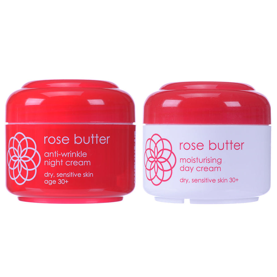 Rose Butter Day Cream & Night Cream - Bundle - Glamourous Grace