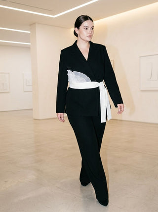 Roset Blazer with Belt