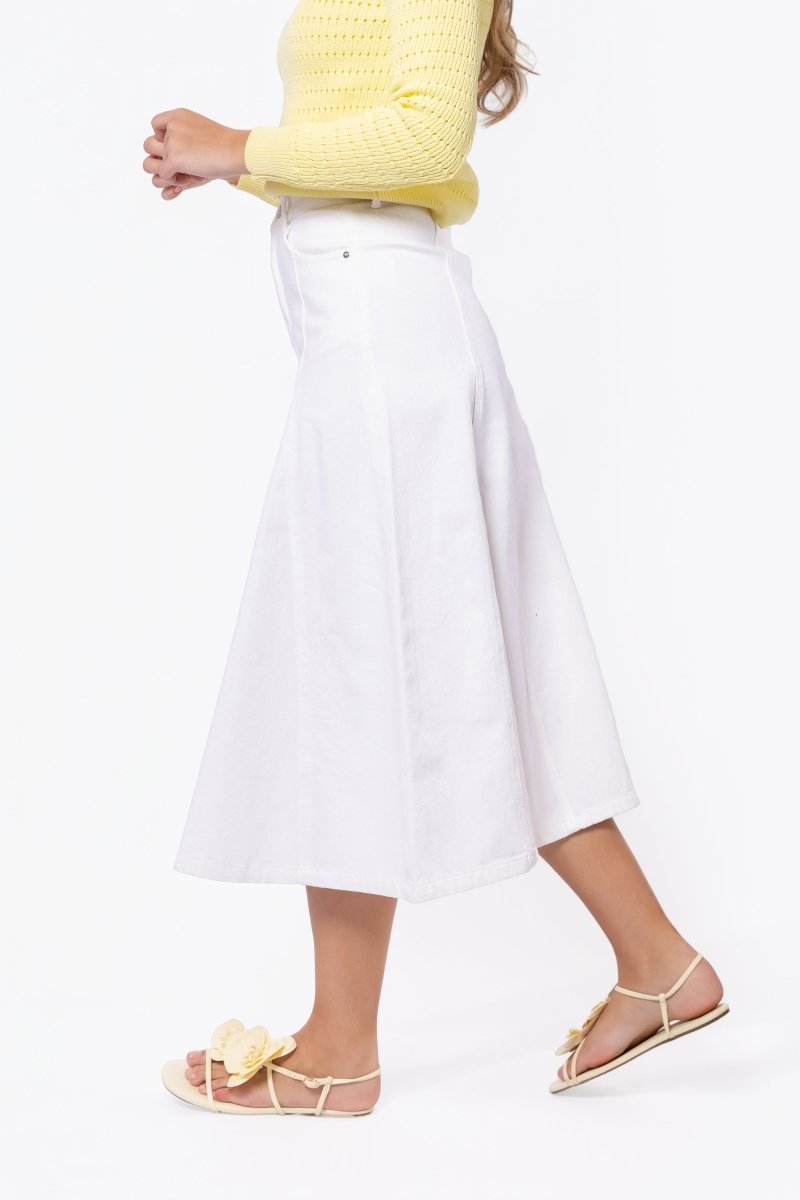 Rosie Skirt (White) - Glamourous Grace