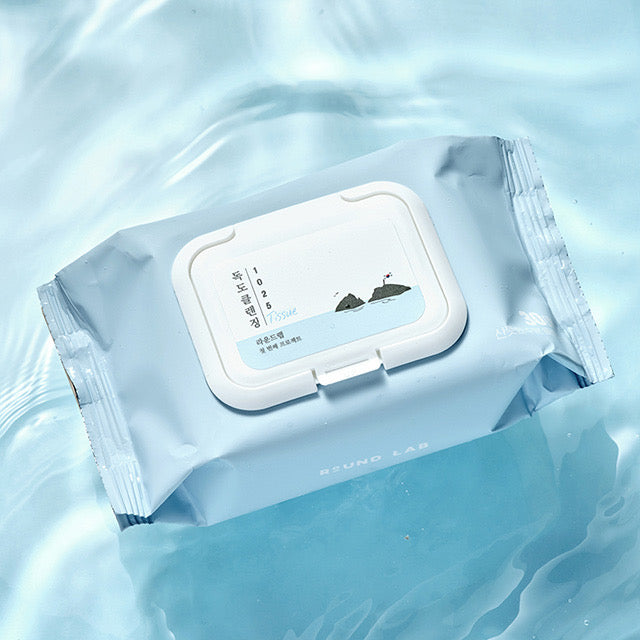 Round Lab 1025 Dokdo Cleansing Tissue 30ea - Glamourous Grace