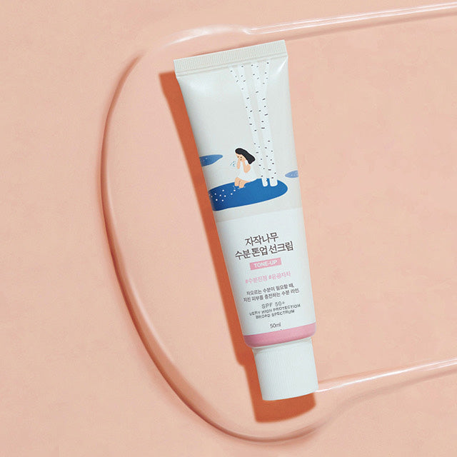 Round Lab Birch Juice Moisturizing Tone Up Sunscreen 50ml (SPF 50+ PA++++) - Glamourous Grace