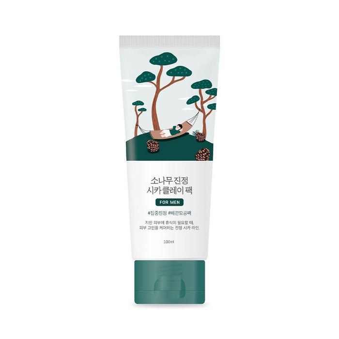 Round Lab For Men Pine Calming Cica Clay Pack 100ml