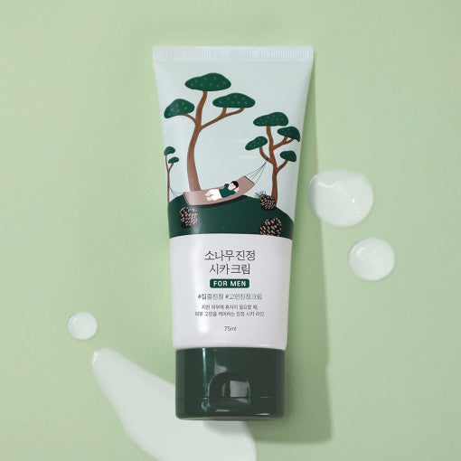 Round Lab For Men Pine Soothing Cica Cream 75ml - Glamourous Grace