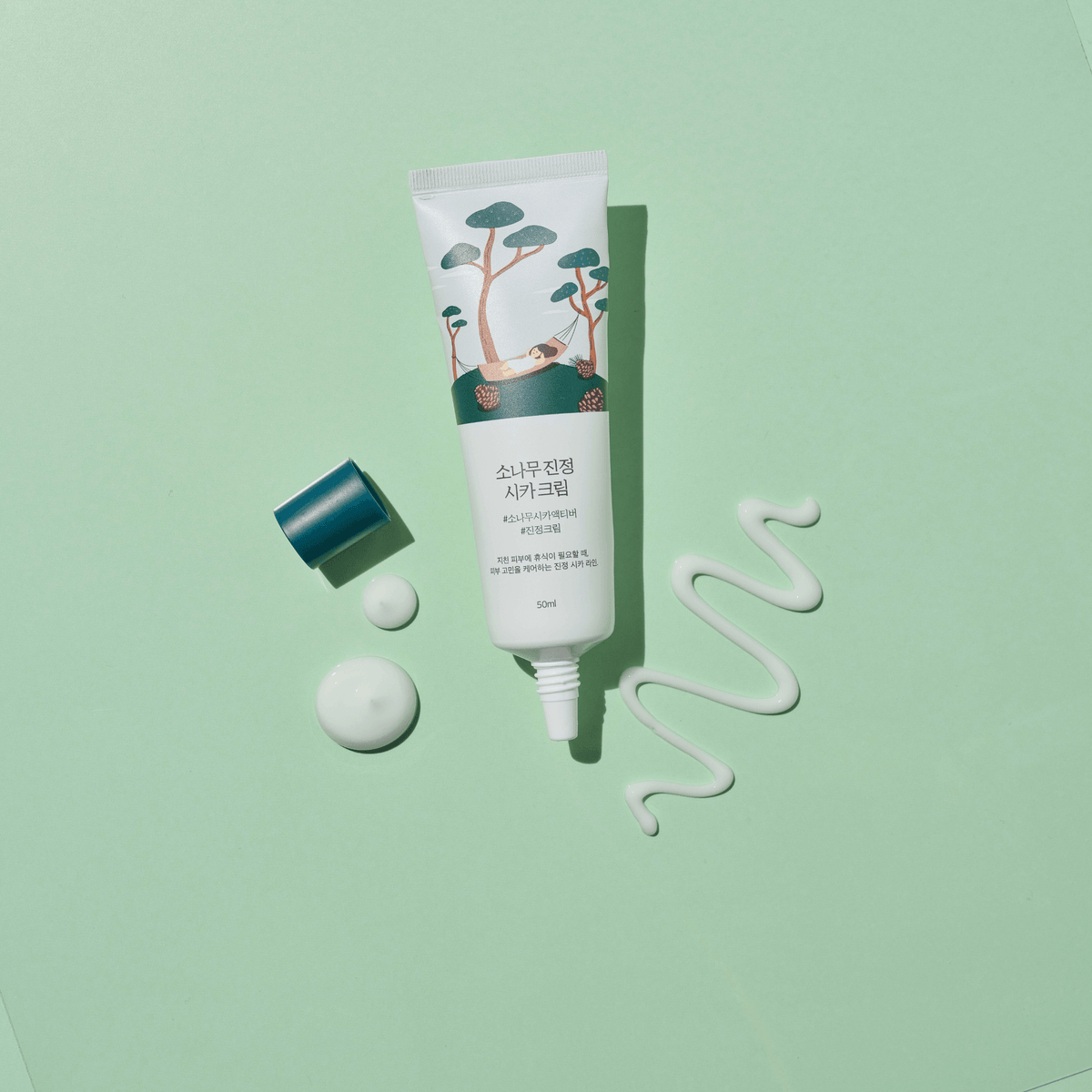 Round Lab Pine Calming Cica Cream 50ml - Glamourous Grace