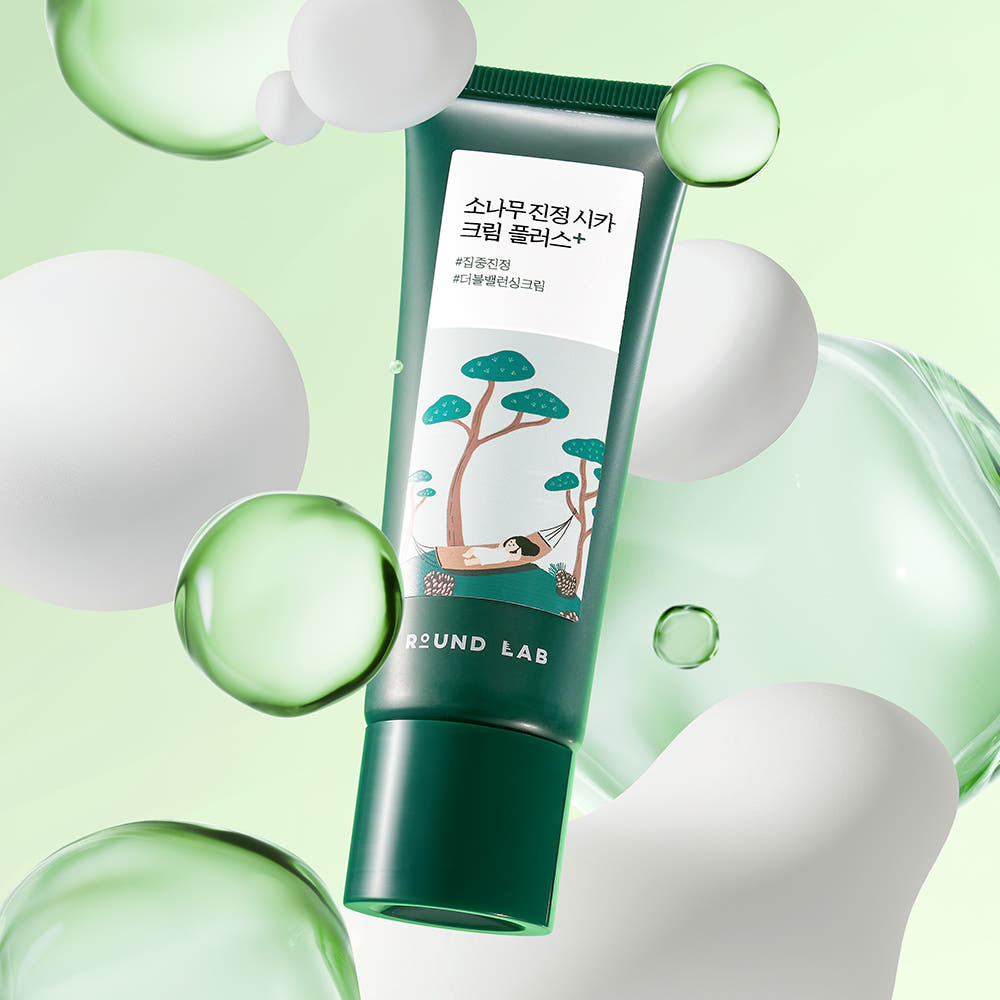 Round Lab Pine Calming Cica Cream Plus 60ml - Glamourous Grace