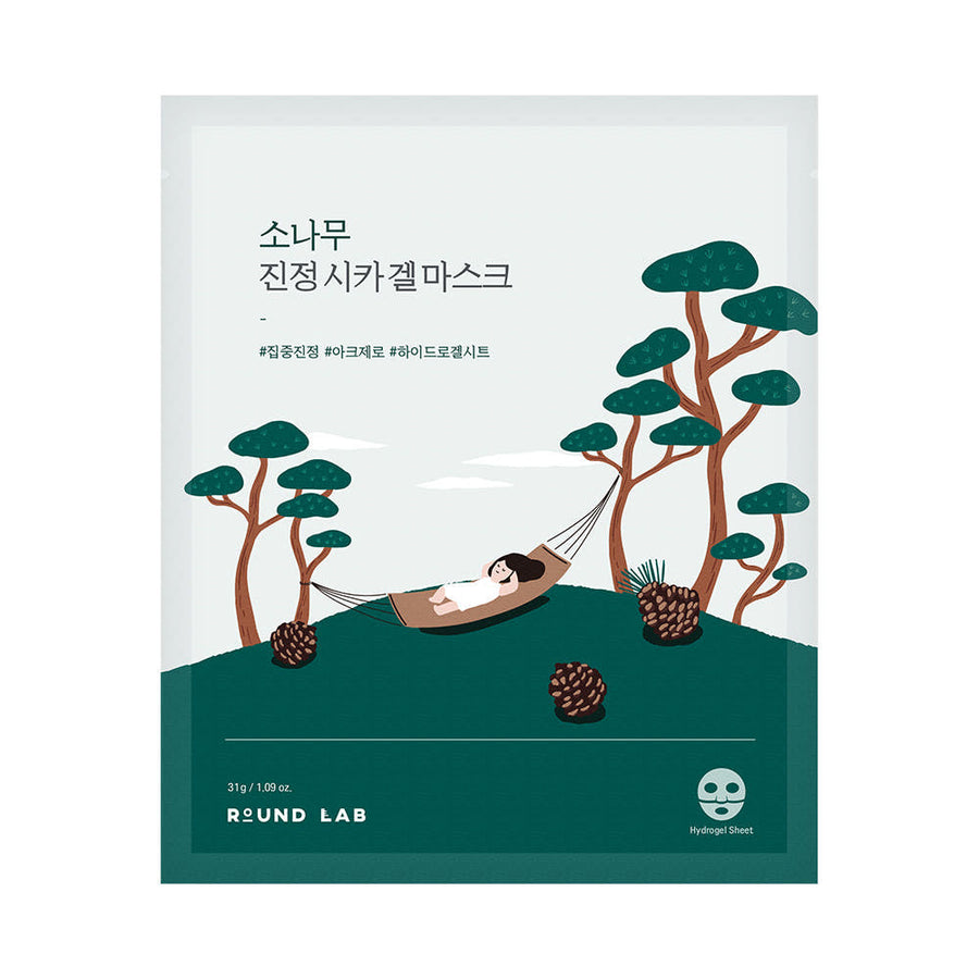 Round Lab Pine Calming Cica Gel Mask 31g x 5ea