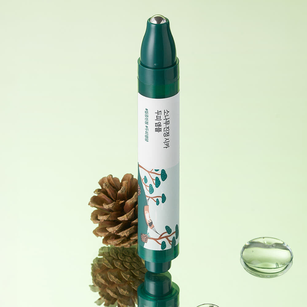 Round Lab Pine Calming Cica Scalp Ampoule 15ml - Glamourous Grace