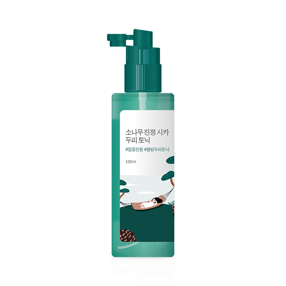 Round Lab Pine Calming Cica Scalp Tonic 100ml - Glamourous Grace