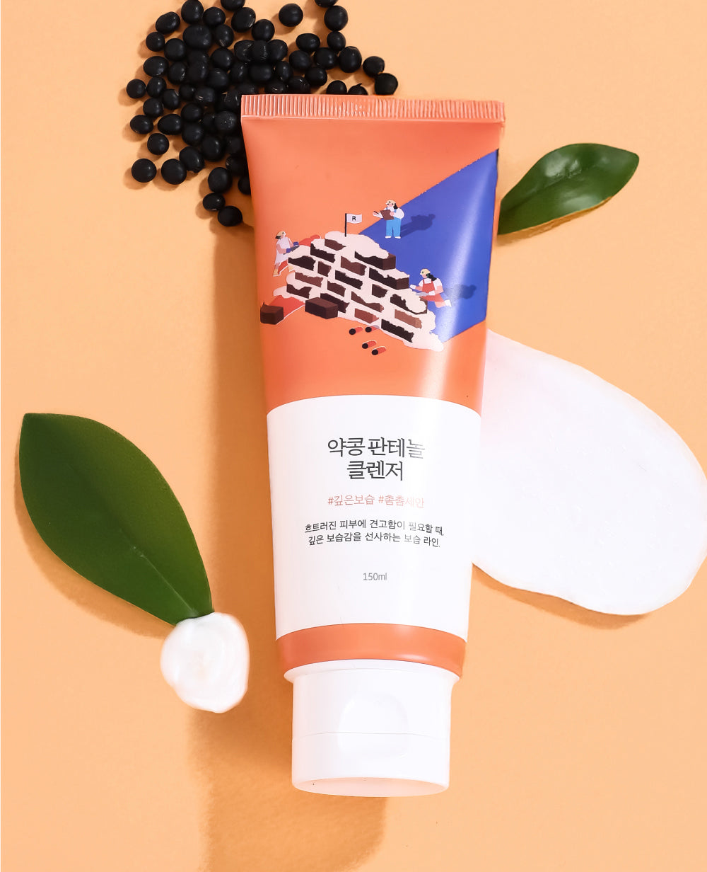 Round Lab Soybean Panthenol Cleanser 150ml - Glamourous Grace
