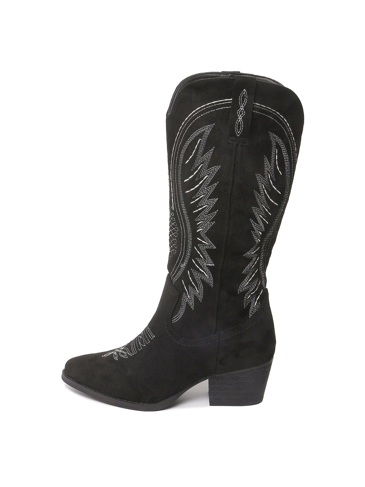 Roundup - Tall | Black Suede - Glamourous Grace
