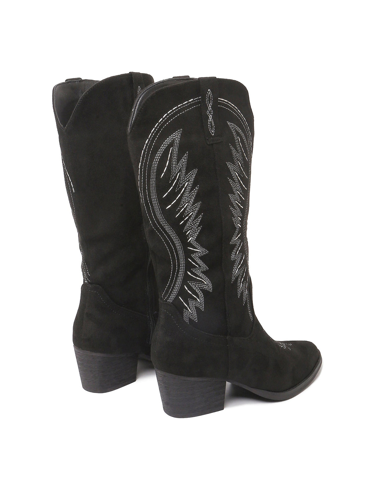 Roundup - Tall | Black Suede - Glamourous Grace