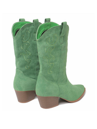 Roundup | Green Suede - Glamourous Grace