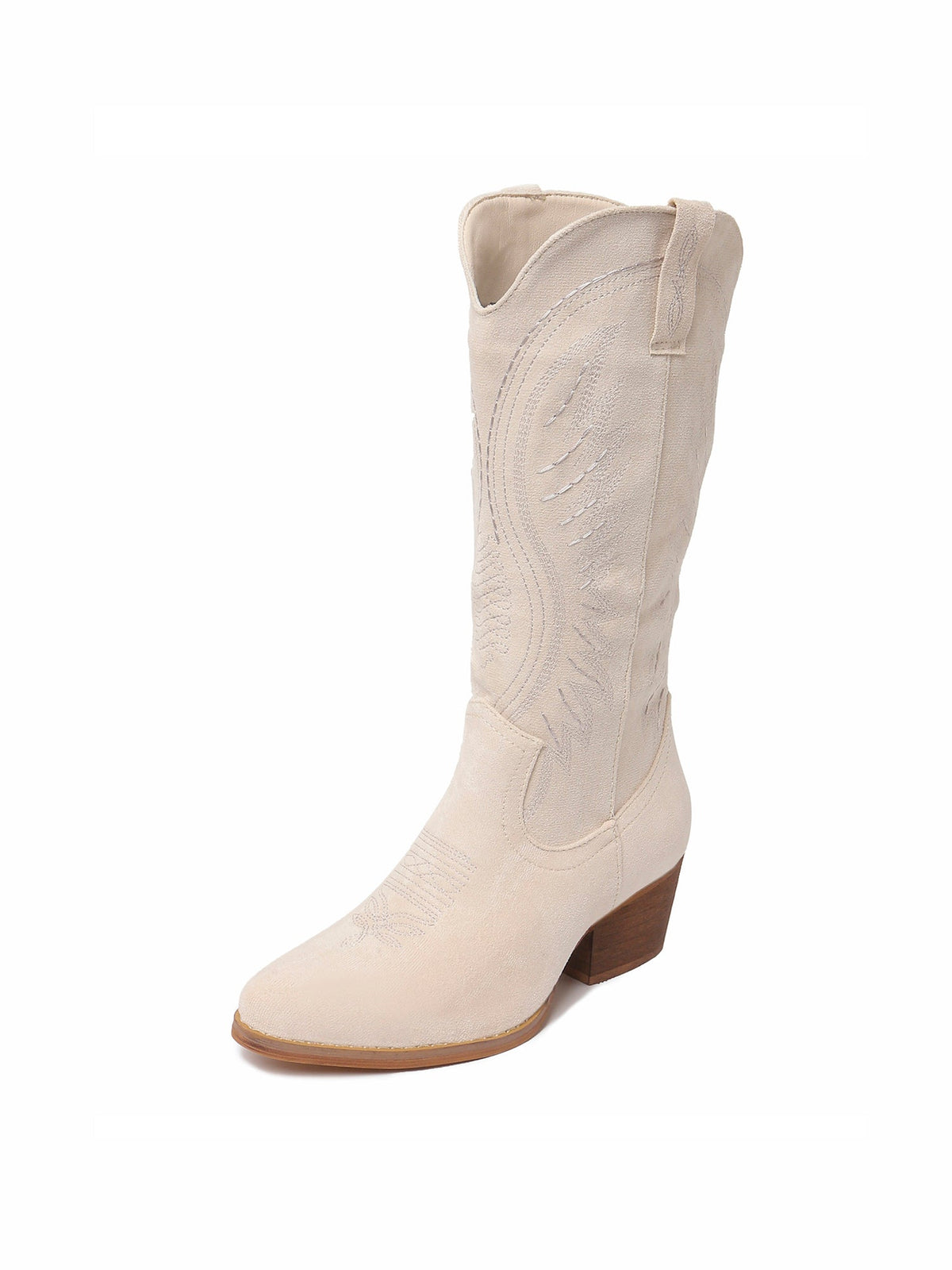 Roundup - Tall | Beige Suede - Glamourous Grace