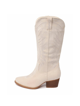 Roundup - Tall | Beige Suede - Glamourous Grace
