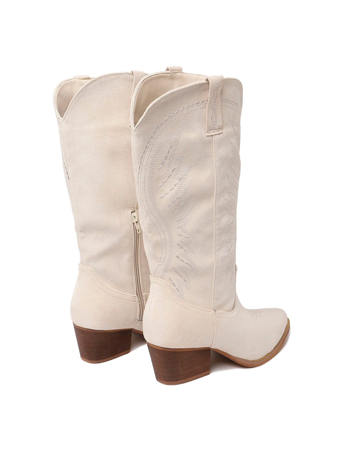 Roundup - Tall | Beige Suede - Glamourous Grace