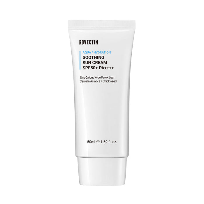 ROVECTIN AQUA SOOTHING SUN CREAM SPF50+ PA++++ 50ml - Glamourous Grace