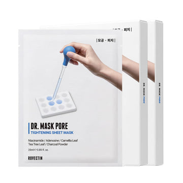 ROVECTIN Dr. Mask Pore Tightening Sheet Mask 25ml X 10ea - Glamourous Grace