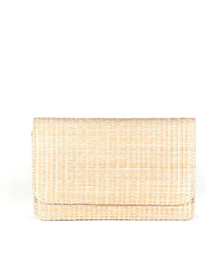 Ruby Straw Clutch - Glamourous Grace