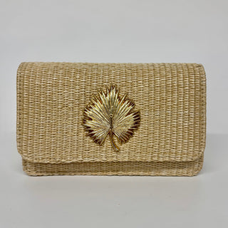 Ruby Straw Clutch - Glamourous Grace