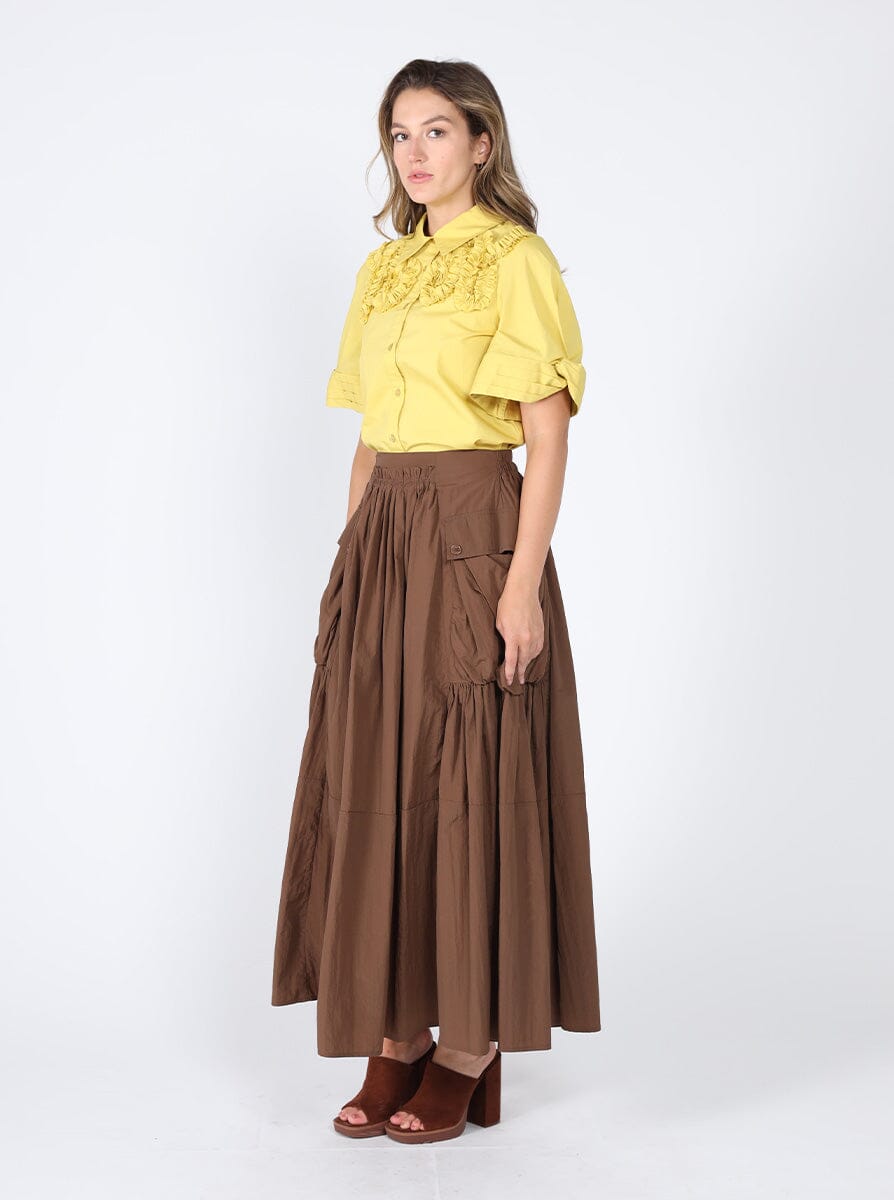 Ruffled work shirt - Glamourous Grace