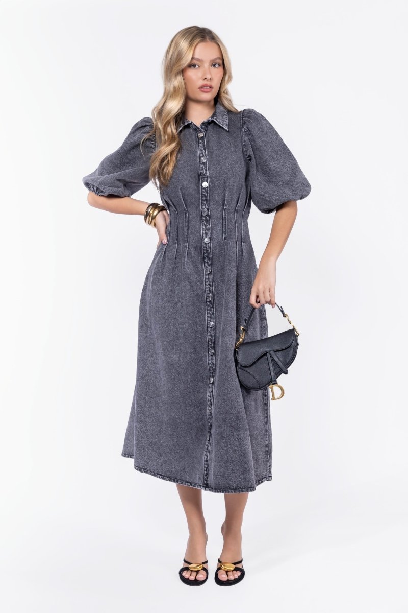 Ruth Dress (Black) - Glamourous Grace