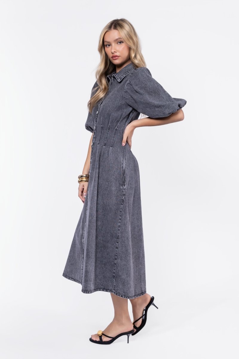 Ruth Dress (Black) - Glamourous Grace