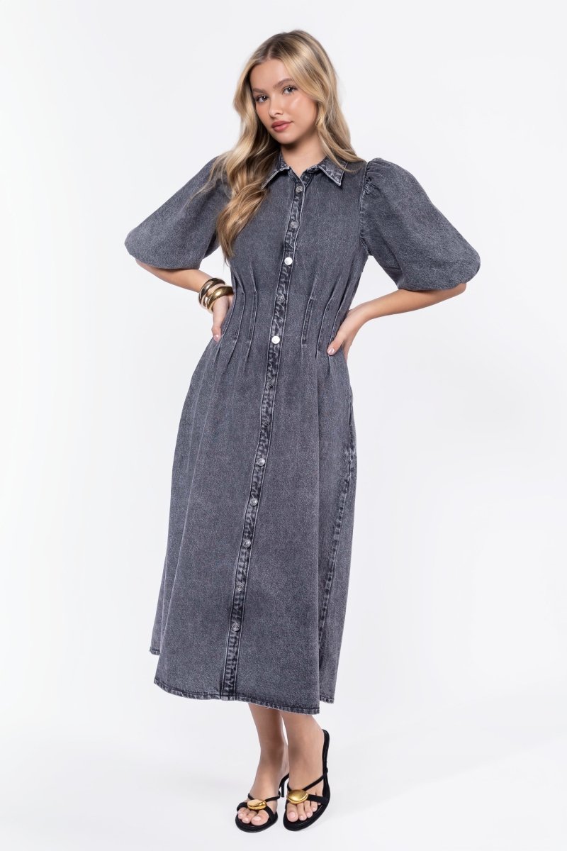 Ruth Dress (Black) - Glamourous Grace