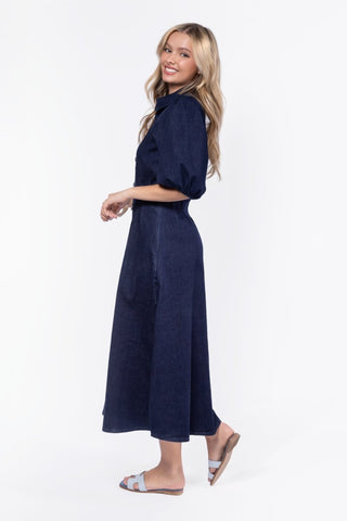 Ruth Dress (Navy)