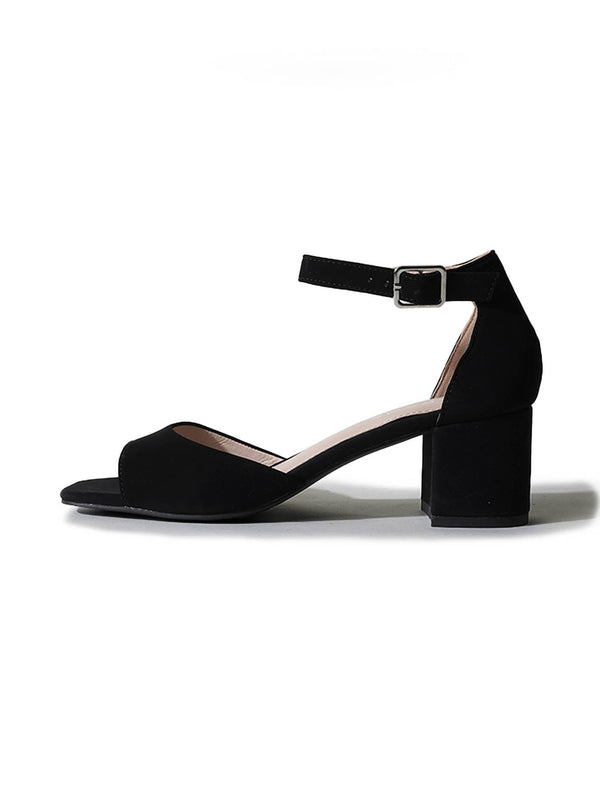 Ruth | Black Nubuck - Glamourous Grace