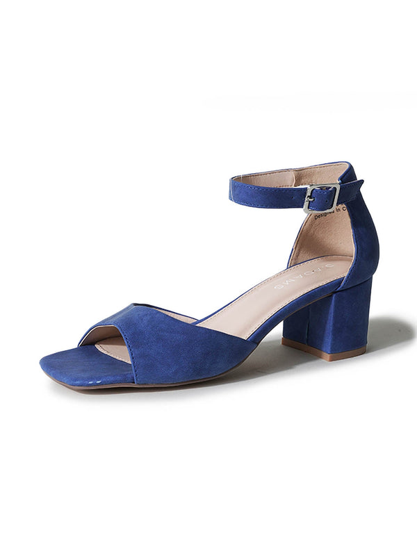 Ruth | Blue Nubuck - Glamourous Grace