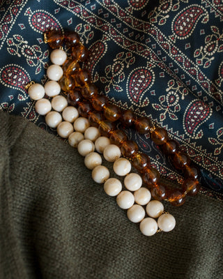 Ryan Beaded Acrylic Necklace