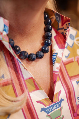 Ryan Beaded Acrylic Necklace